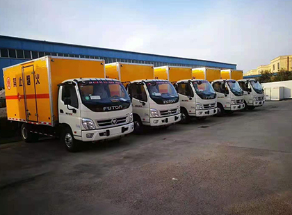 贡山爆破器材运输车